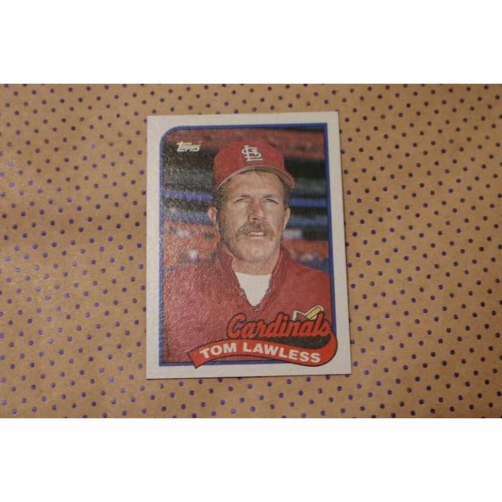 Tom Lawless #312 Baseball Card (1989)